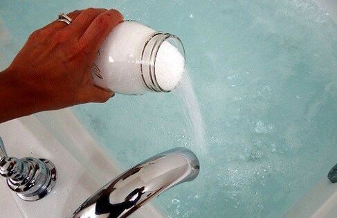 Banho com refrigerante