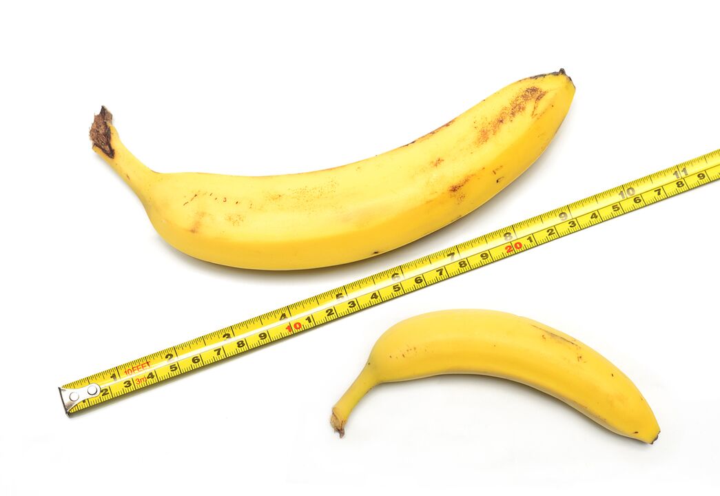 antes e depois dos métodos de aumento do pênis